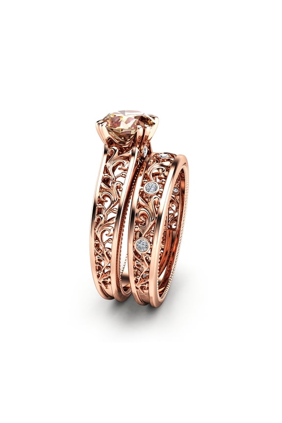 Morganite Engagement Rings