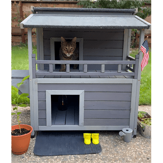 Fully Insulated Outdoor Cat House