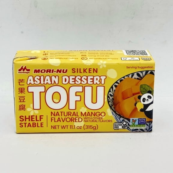 Mori-Nu Silken Asian Dessert Tofu Natural Mango Flavored 11.1oz/(315g)