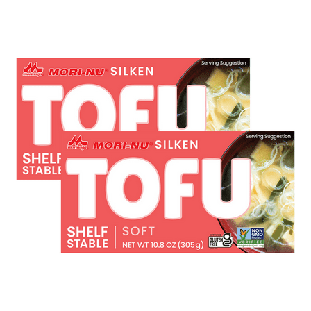 Mori-Nu Silken Tofu Soft, Vegan, 10.8 oz, Pack of 2