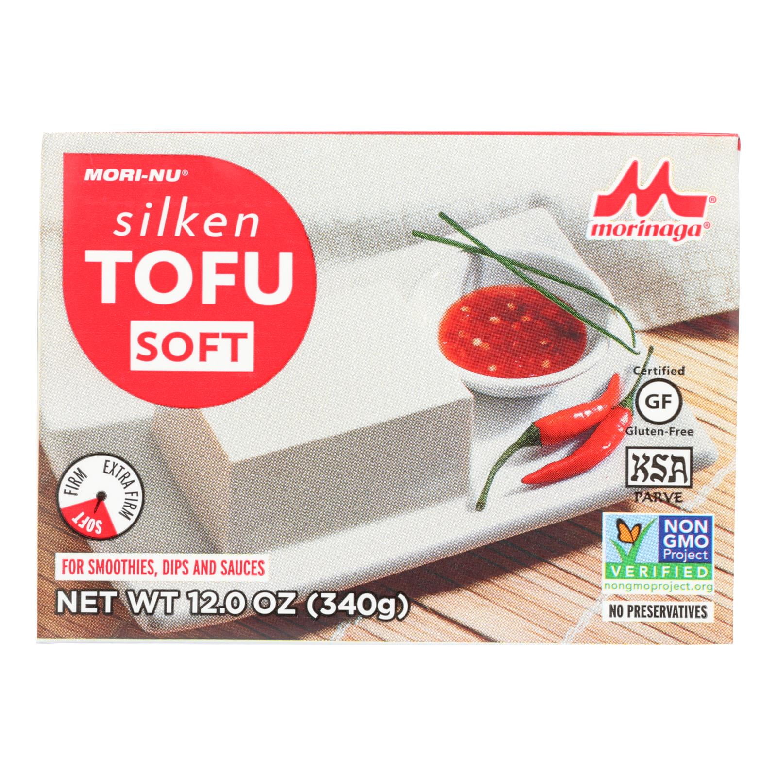 MoriNu Soft Silken Tofu, 12 Oz