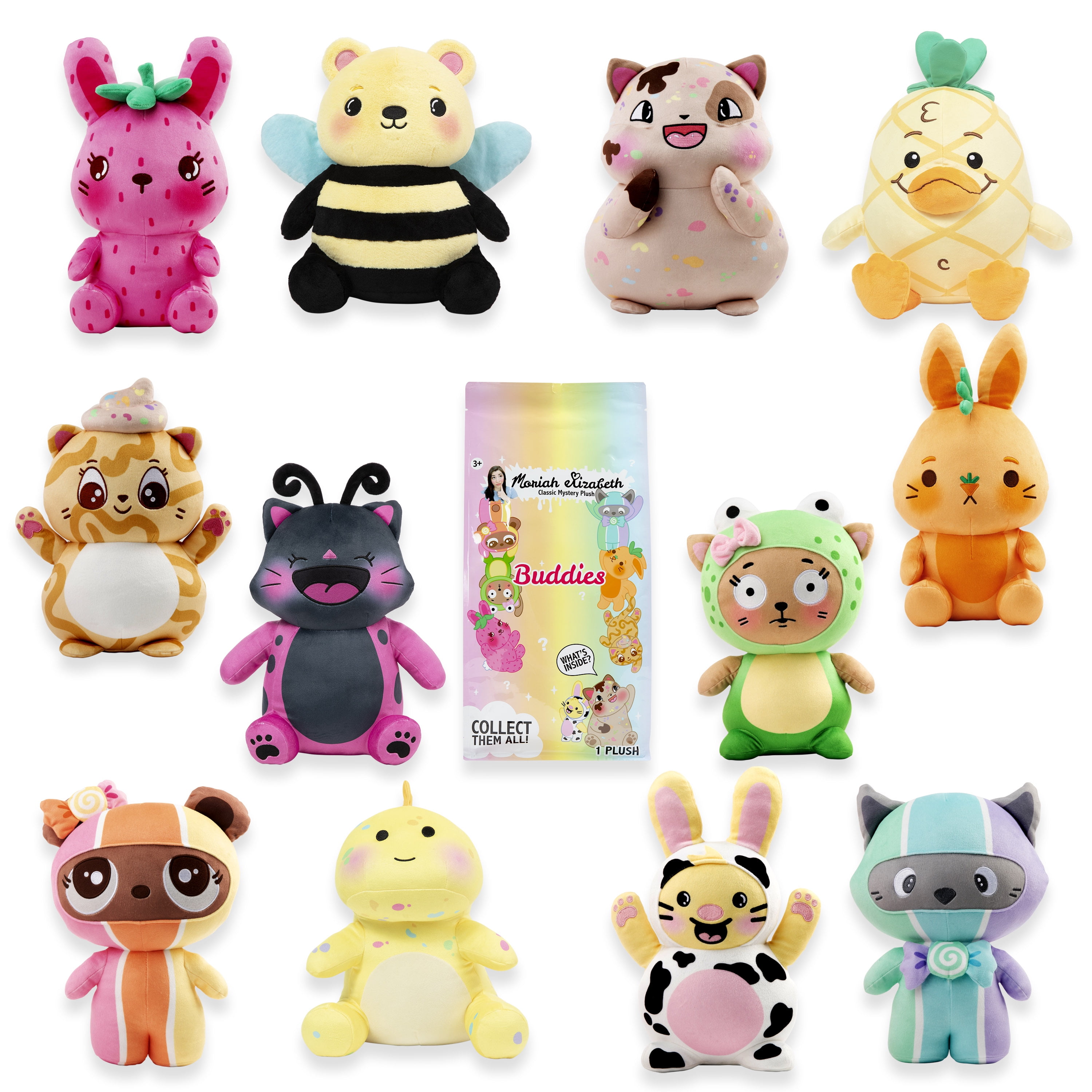Moriah Elizabeth 11” Mystery Plush – Series 2 - Buddies; YouTube
