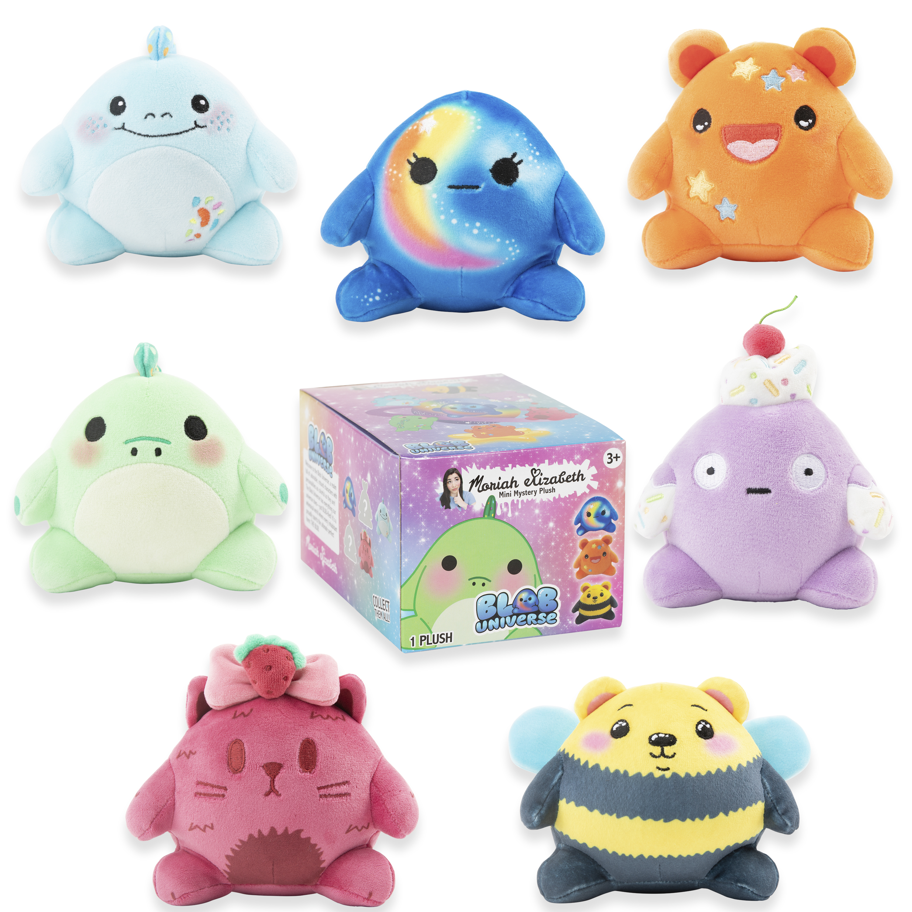 Moriah Elizabeth 6 Mini Mystery Plush Series 1 Blob Universe 