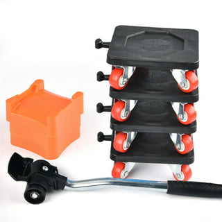 660Lbs Heavy Furniture Lifter Triangle Moving Sliders 360 Rotation Wheels  Mover Tool Set