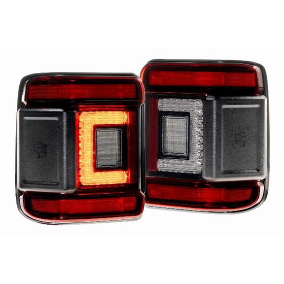 Tail Light - Morimoto XB LED : Jeep Wrangler JL (18+ / Red Lens / Set) - 840203374726