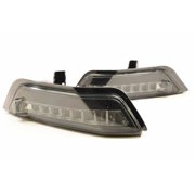 Morimoto LF411 Black Smoke LED Turn Signal Lights For 2015-2017 Mustang