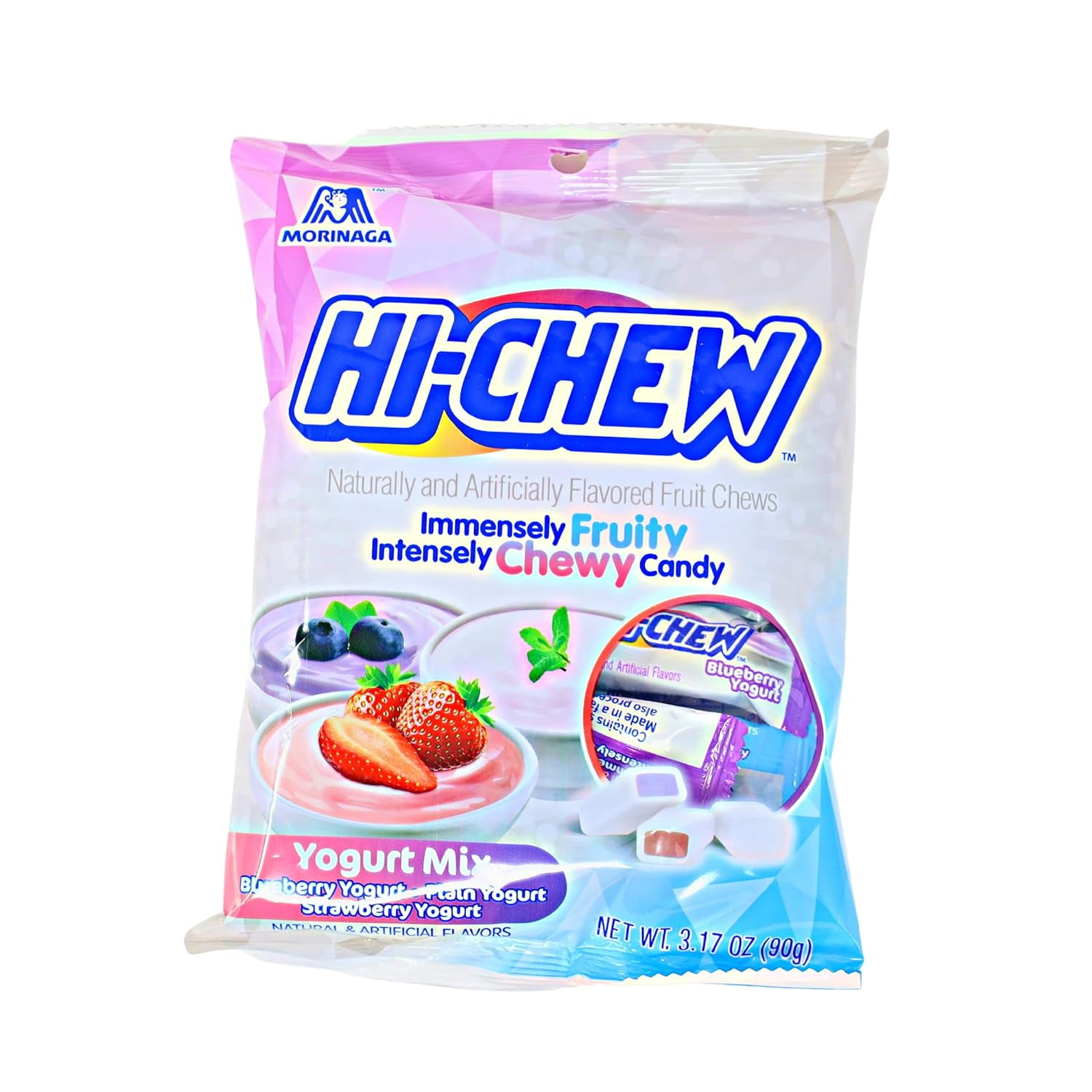 Morinaga Hi-Chew Fruity Chewy Candy - Yogurt Mix 3.17 oz