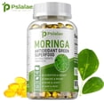 thumbnail image 1 of Moringa Capsules 1000mg - Immune System and Energy Support, Antioxidant - 120 Count, 1 of 6