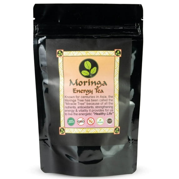 Moringa Loose Leaf by Moringa Energy Life, Natural Loose Leaf Tea Leaves 3 oz