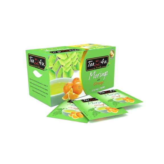 Moringa Oleifera with Orange Herbal Infusion, 25 Tea Bags from Tea4u