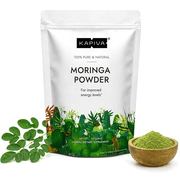 Kapiva Moringa Powder 8 Oz 227g | 75 Serving | Superfood for Energy, Nutrients and Easy Dishes | Rich in Plant-Based Nutrients | Vegan & Non-GMO | Daily Wellness