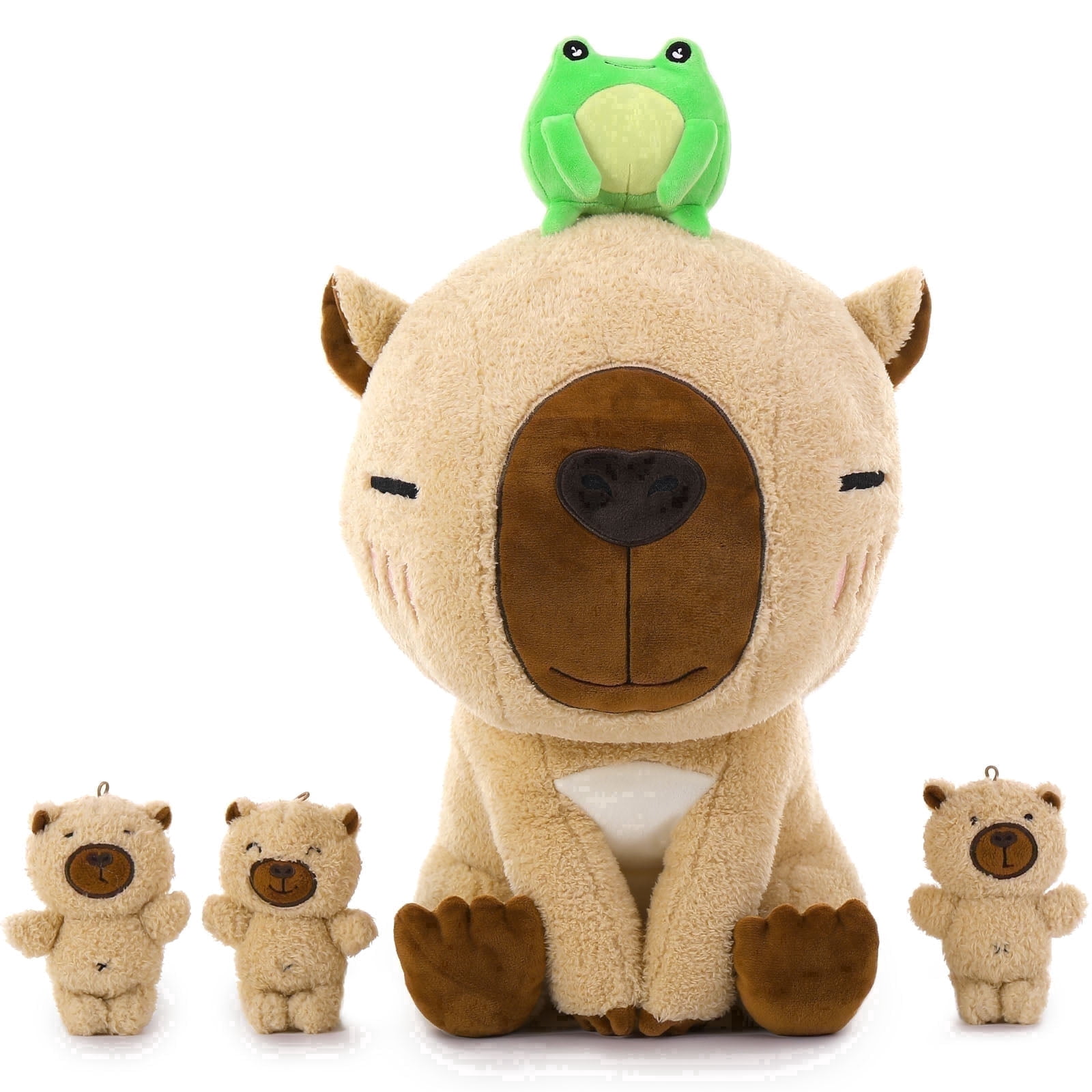 MorisMos 20" Capybara Stuffed Animal,Stuffed Capybara Plush Toy
