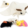 thumbnail image 1 of MorisMos 20" Cute Moth Family 4-Piece Plush Set, Soft Stuffed Bug Plush Toys, 1 of 8