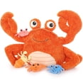thumbnail image 1 of MorisMos 31.5" Crab Stuffed Animal Plush Crab with 4 Baby Plush Toys, 1 of 2