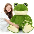 thumbnail image 1 of MorisMos Large Frog Stuffed Animals Plush, 39'' Giant Stuffed Frog with Baby Plush Toy, 1 of 7