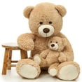 thumbnail image 1 of MorisMos 39" Giant Teddy Bear Mommy and Baby Soft Plush Bear Stuffed Animal, 1 of 8