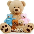thumbnail image 1 of MorisMos 40" Big Teddy Bear Stuffed Animal Giant Teddy Bear Plush Toy with 4 Babies, 1 of 9
