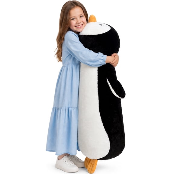 MorisMos 45 inch Giant Penguin Stuffed Animal Large Penguin Plush