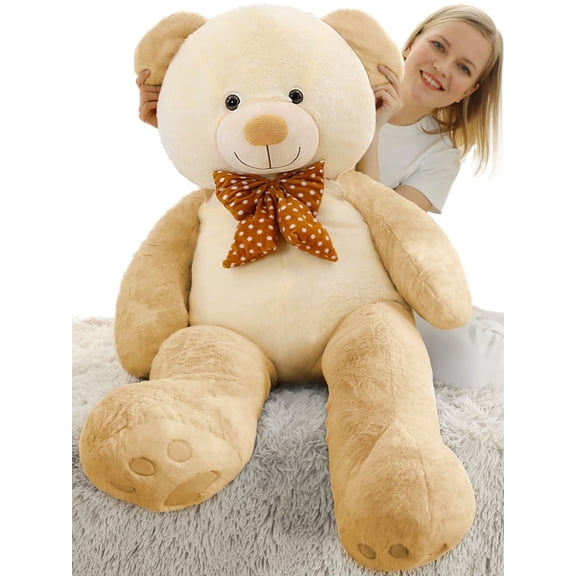 Tezituor 47'' Giant Teddy Bear Stuffed Animal Big Teddy Bear Plush Toy
