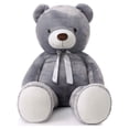 thumbnail image 1 of MorisMos 4ft Giant Teddy Bear Stuffed Animal Soft Big Bear Plush Toy, 1 of 7