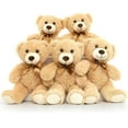 thumbnail image 1 of MorisMos 5 Packs Teddy Bears 14'' Bulk Stuffed Animals Plush Bear, 1 of 7