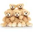 thumbnail image 1 of MorisMos 5 Packs Teddy Bears 14'' Bulk Stuffed Animals Plush Bear, 1 of 8