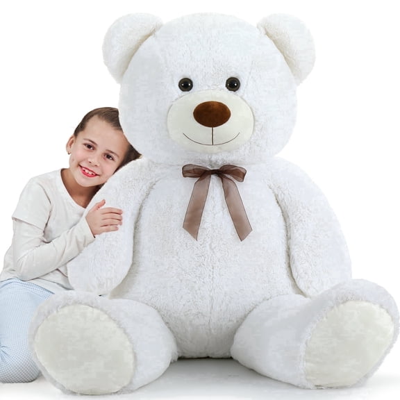 MorisMos 51-inch Giant Teddy Bear,Soft Bear Stuffed Animal Plush Toy