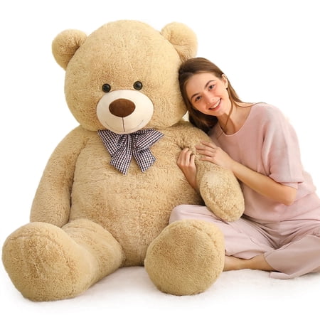 MorisMos 5ft Teddy Bear Stuffed Animals Human Sized Teddy Bear Plush Toy