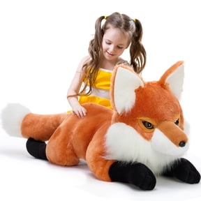 MorisMos 32" Giant Fox Stuffed Animal Plush Toy