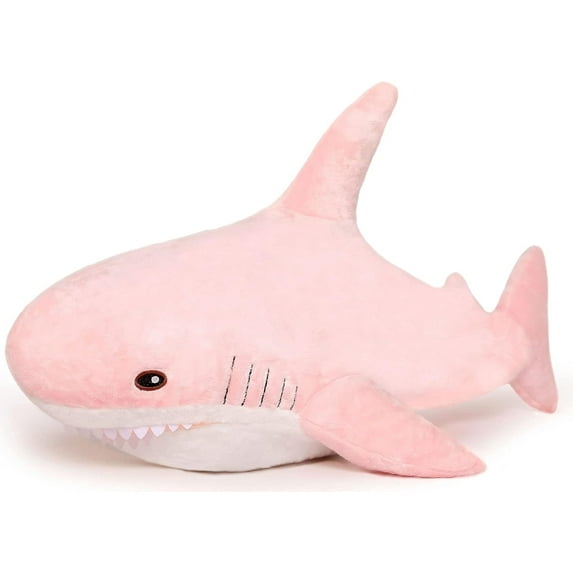MorisMos Giant Shark Stuffed Animal 32" Soft Shark Plush Pillow