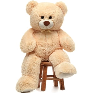 MorisMos Oso Teddy Gigante de 35.4 Pulgadas, Peluche Grande y Suave