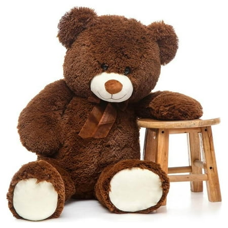 MorisMos Giant Teddy Bear 35.4'' Giant Stuffed Animal Big Bear Plush Toy
