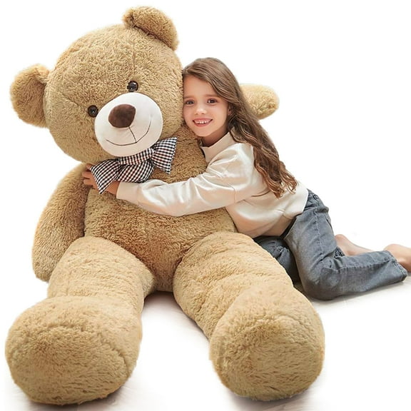 MorisMos Giant Teddy Bear 4ft Stuffed Animal Soft Big Stuffed Bear Plush Toy
