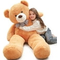 thumbnail image 1 of MorisMos Giant Teddy Bear 55" Stuffed Animal Soft Big Bear Plush Toy, 1 of 8