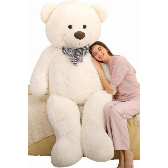 MorisMos Giant Teddy Bear 55" Stuffed Animal Soft Big Bear Plush Toy