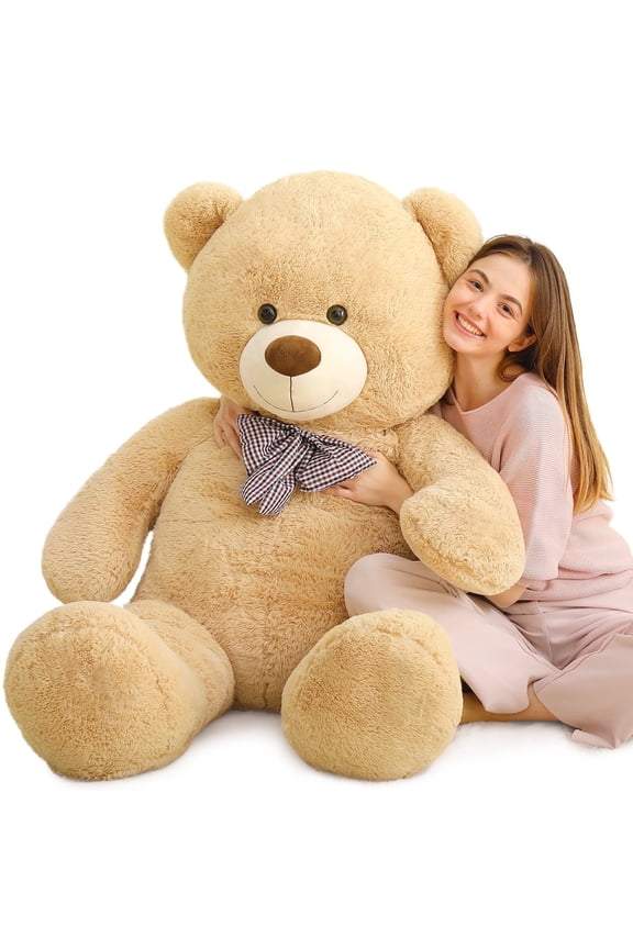 Giant Teddy Bear 55" Stuffed Animal Soft Big Bear Plush Toy