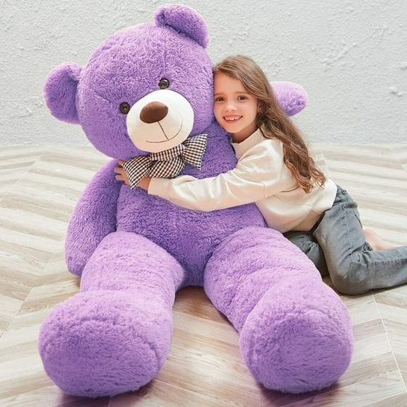 MorisMos Giant Teddy Bear 55" Stuffed Animal Soft Big Bear Plush Toy