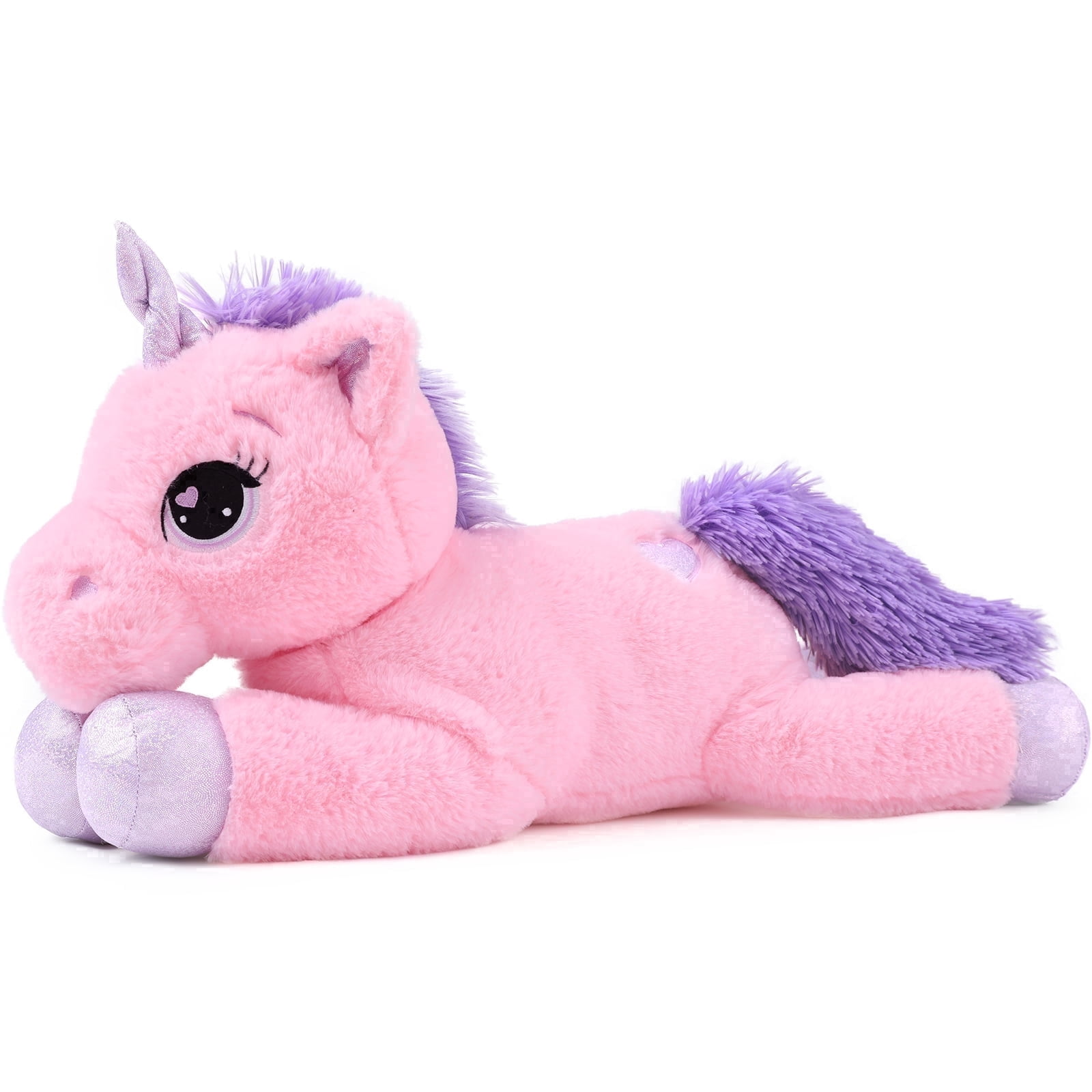 MorisMos Giant Unicorn Stuffed Animal 24'' Soft Unicorn Plush Toy