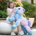 MorisMos 43'' Jumbo Oversized Extra Large Stuffed Unicorn Soft Fluffy