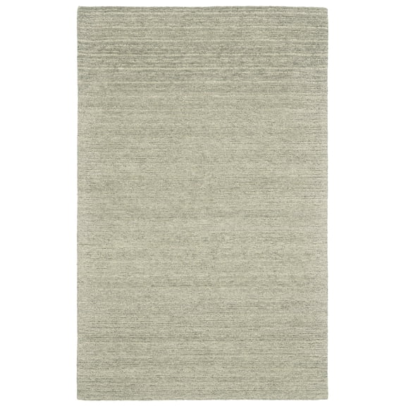 Morisco Transitional Stripes, Gray/Ivory, 5' x 8' Area Rug
