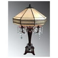 thumbnail image 1 of Morisette 4-light Tiffany-style 16-inch Crystal Table Lamp, 1 of 3