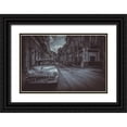 thumbnail image 1 of Morishige, Koji 24x17 Black Ornate Wood Framed with Double Matting Museum Art Print Titled - Back To The 60S, 1 of 4