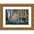 thumbnail image 1 of Morishige, Koji 24x17 Gold Ornate Wood Framed with Double Matting Museum Art Print Titled - Habana street, 1 of 4