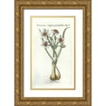 thumbnail image 1 of Morison, Robert 12x18 Gold Ornate Wood Framed with Double Matting Museum Art Print Titled - Narcissus Juncifolius, 1 of 4