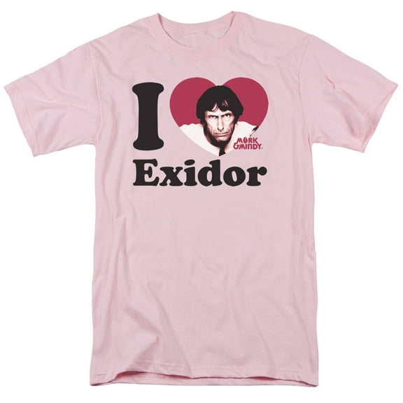 Mork & Mindy I Heart Exidor Officially Licensed Adult T-Shirt S