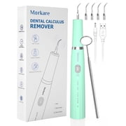 Morkare Plaque Remover for Teeth, Tartar Remover with 3 Modes & 4 Heads, Professional Teeth Cleaner for Home Use