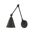 thumbnail image 1 of Morland 1-Light Adjustable Wall Sconce in English Bronze, 1 of 4