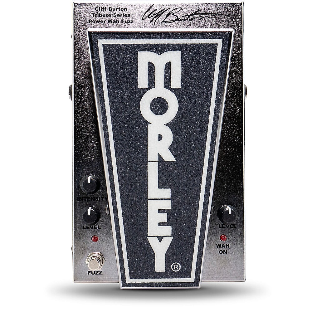 Morley Cliff Burton Power Wah Fuzz Effects Pedal Super Chrome Plus