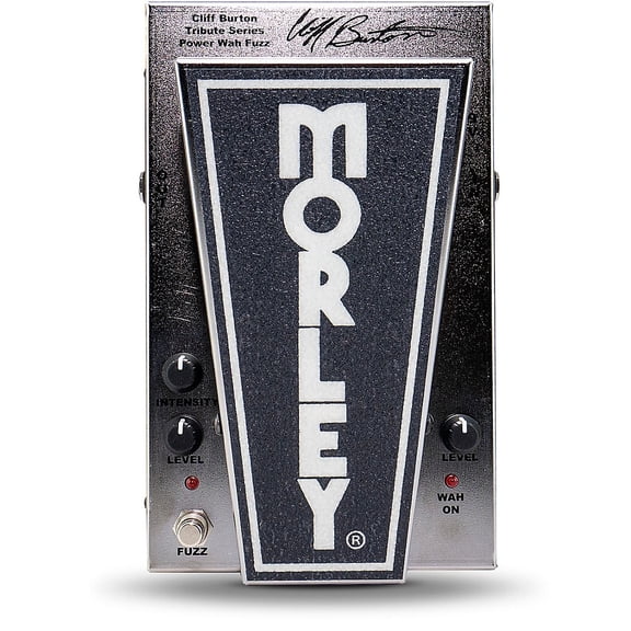 Morley Cliff Burton Power Wah Fuzz Effects Pedal Super Chrome Plus