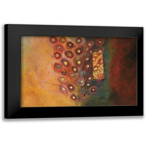 Morley Russell, Natalia 14x11 Black Modern Framed Museum Art Print Titled - The Silent Life of Trees II